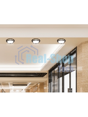 Светильник Ambrella light TN5215 BK черный GX53 max 15W D105*40