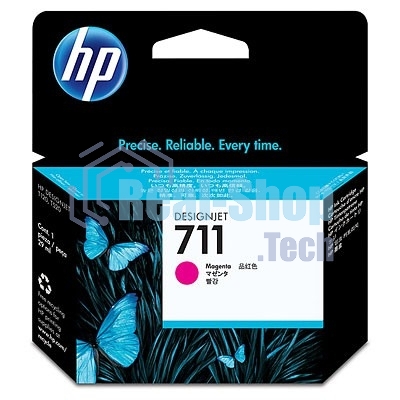Картридж струйный HP №711 CZ131A пурпурный для HP DJ T120/T520 (29мл)