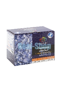 Гирлянда Neon-night Нить 10м, эффкт мерцания (каждый 5-ый), прозрачный ПВХ, 230В, белый