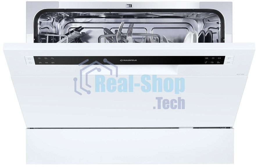 Посудомоечная машина Maunfeld MLP 06S, белый, 55 см, 6 компл., 49 дБ, класс A+