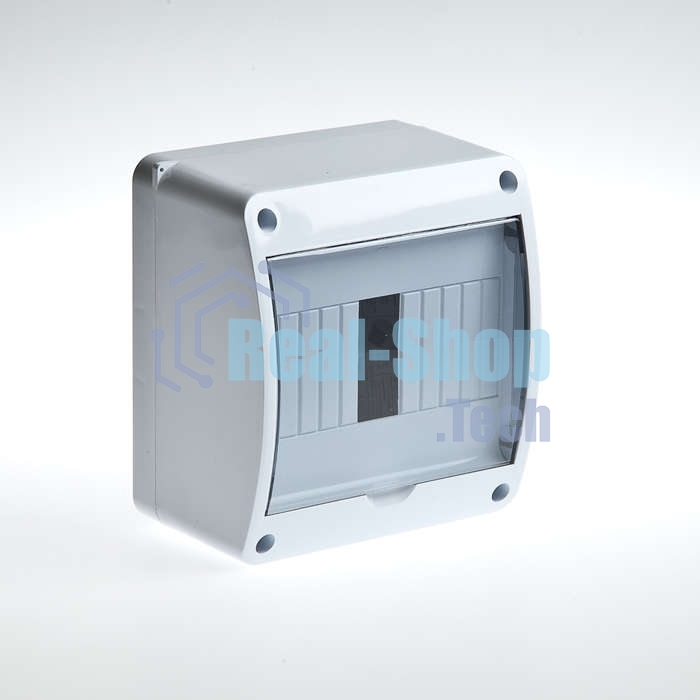 Бокс ОП Тусо 6мод. IP40 бел./прозрачная двер. Рувинил 68306