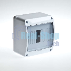 Бокс ОП Тусо 6мод. IP40 бел./прозрачная двер. Рувинил 68306