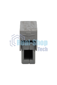 Строительно-монтажная клемма Rexant СМК 224 для светильника на 1 проводник (1,0-2,5)/(0,5-2,5) мм², серая (100 шт./уп.)