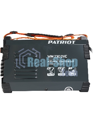 Сварочный аппарат Patriot WM230DVC инвертор ММА 10.7кВт (кейс в комплекте)