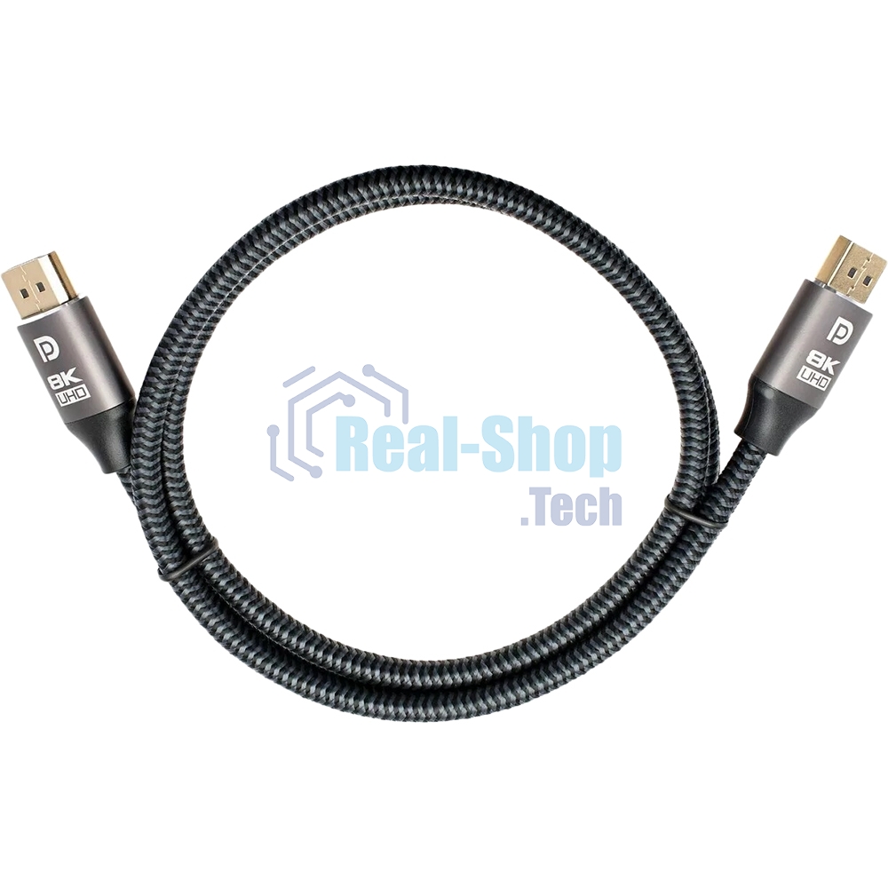 Кабель соединительный DP-DP 1.4V 8K@60Hz 1м, Telecom Pro TCG750-1M