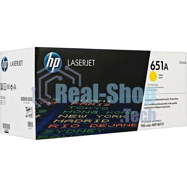 Картридж лазерный HP CE342A желтый LaserJet 700 Color MFP 775 (16000 стр.)