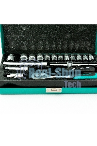 Набор торцевых головок с трещоткой, 1/4