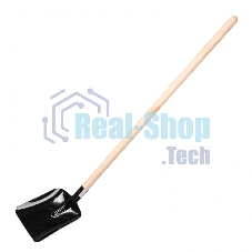 Лопата совковая, 230х280х1400 мм, деревянный черенок Россия
