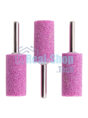 Шарошка абразивная Matrix, цилиндр удлин., 19 x 38 мм, хвостовик 6 мм, F46, 3шт.