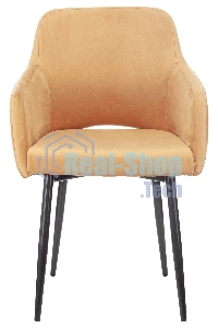 Кресло офисное Бюрократ CH-380F янтарный Italia 9, на ножках, металл черный