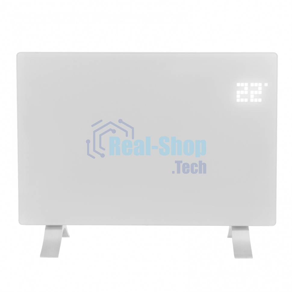 Конвектор Denzel OptiPrime-1500 белый, 1500 Вт, 20 м2, термостат, дисплей, WiFi