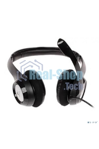 Гарнитура проводная Logitech Headset Logitech H390 USB черный