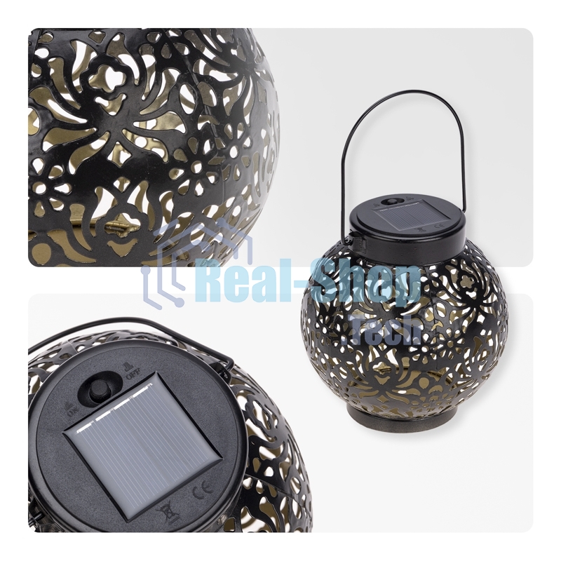 Светильник садовый Rexant Шиле, 3000К, встроенный аккумулятор, солнечная панель, коллекция Стамбул