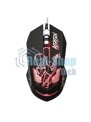 Мышь проводная Qumo Dragon War Assassin M33 черный, 3200 dpi, USB, кнопки - 6