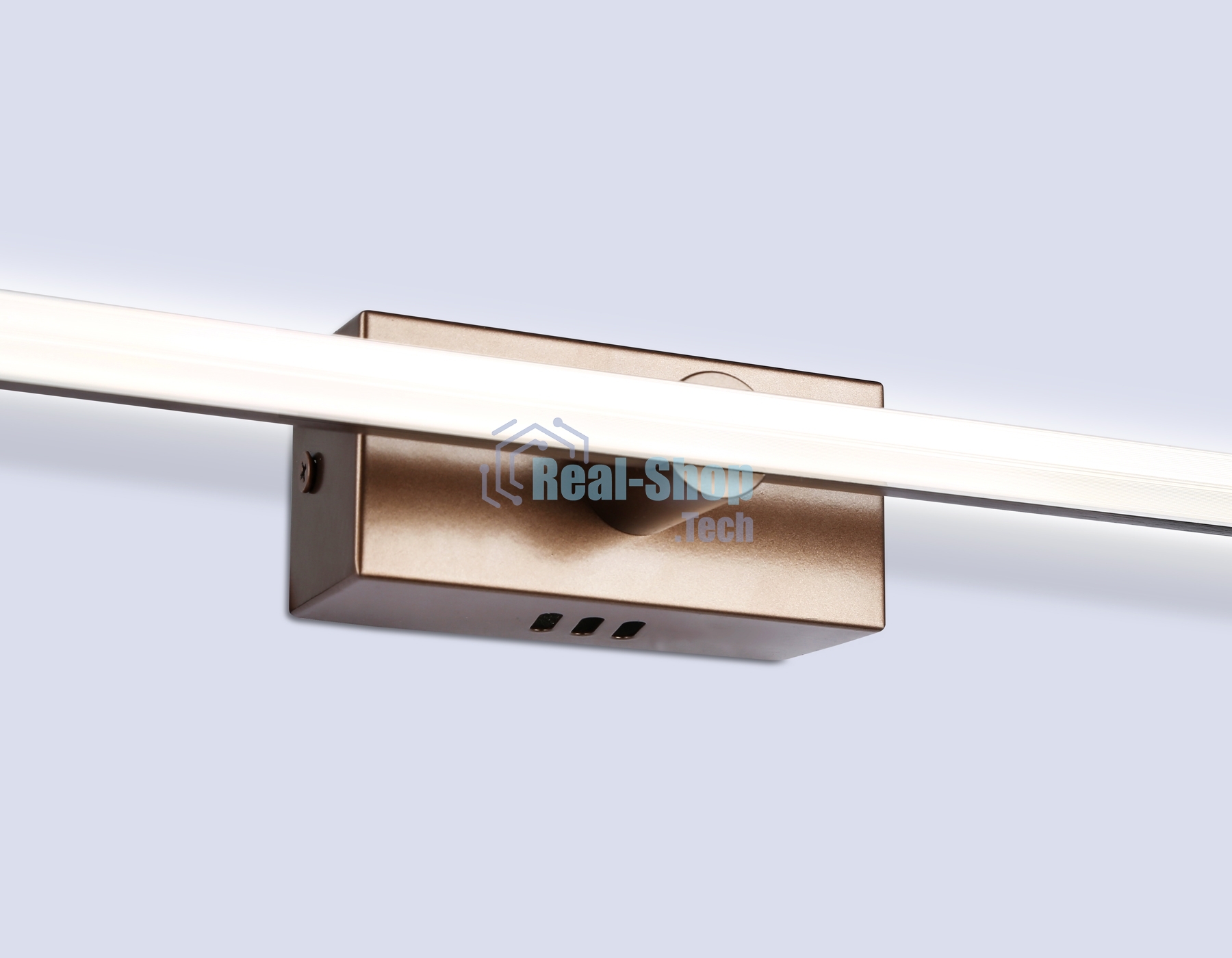 Настенный светодиодный светильник Ambrella light FL6113 CF кофе 9W 3000K-6400K 410*45*080