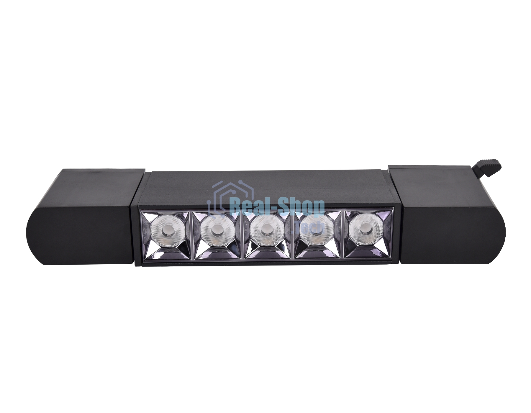 Трековый однофазный светодиодный светильник Ambrella light GL6688 BK черный LED 6W 4200K 24°