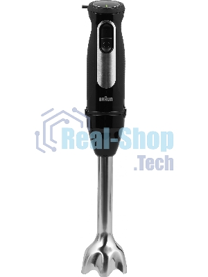 Блендер погружной Braun Multiquick 5 MQ55236MBK черный, 1000 Вт, 25 скоростей, турбо