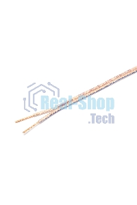 Акустический кабель Cablexpert CC-TC2x1,5-50M, прозрачный,  50 м, на катушке