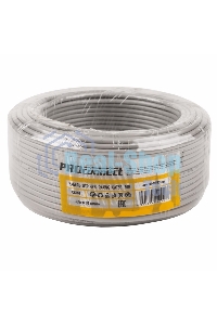 Кабель UTP PROconnect 4PR 24AWG, CU (медь), CAT5E, 100 МГц, PVC, серый, бухта 50 м