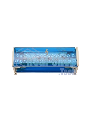 Шина на DIN-рейку в корпусе (кросс-модуль) Rexant 2х15