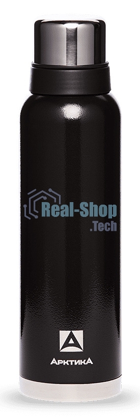 Термос Арктика 106-1600 черный, бытовой, вакуумный (для напитков)