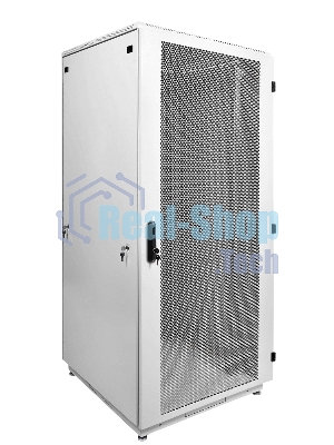 Шкаф коммутационный ЦМО ШТК-М-42.8.8-4ААА 42U 800x820 мм пер. дв. перфор. задн. дв. стал. лист 2 бок. пан. 500 кг белый