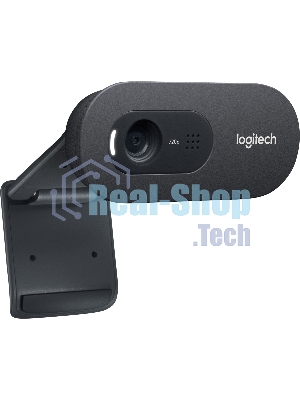 Веб-камера Logitech C270 HD 1280x720, 30 кадр/с, USB Type-A, микрофон (шумоподавление), автоосвещение, универсальное крепление