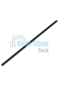 Шинопровод Gauss встраиваемый 2м черный (с адаптером питания и заглушкой)