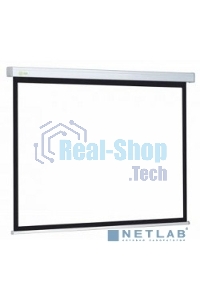 Экран Cactus 150x150см Wallscreen CS-PSW-150x150 1:1 настенно-потолочный рулонный белый