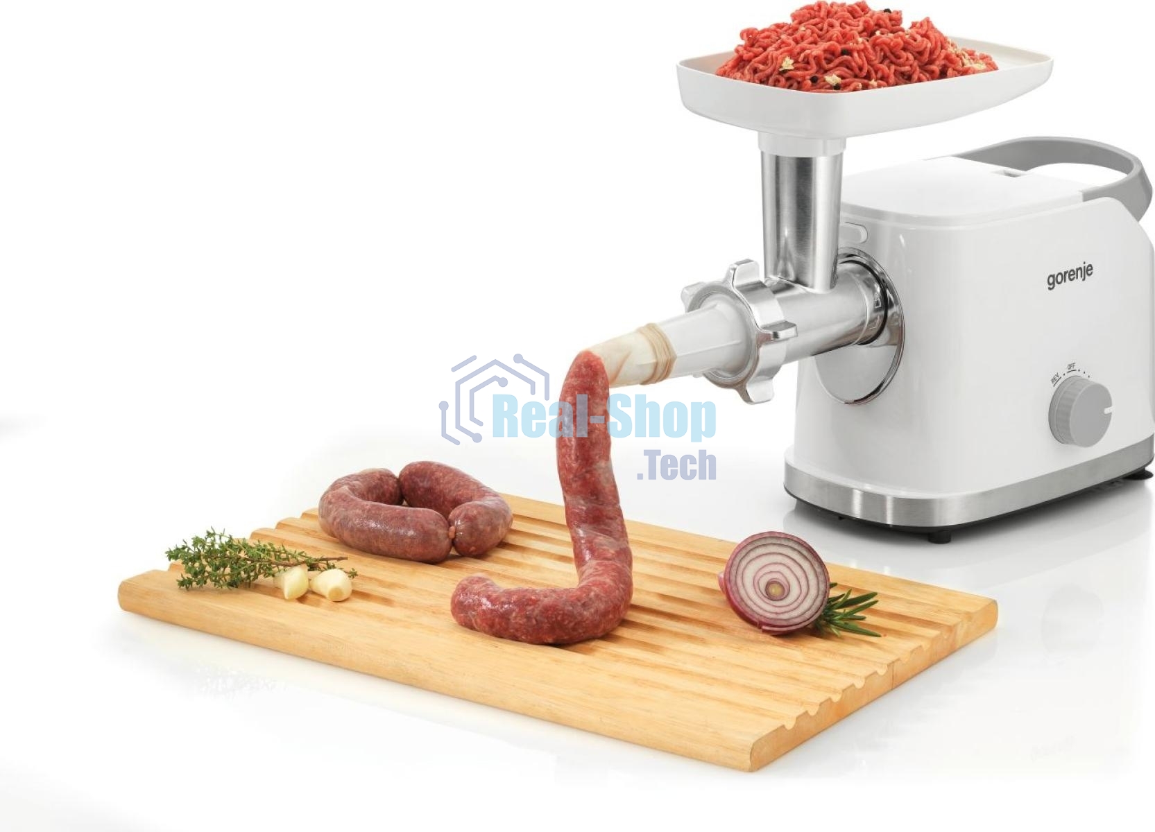 Мясорубка электрическая Gorenje MG1802SJW белый