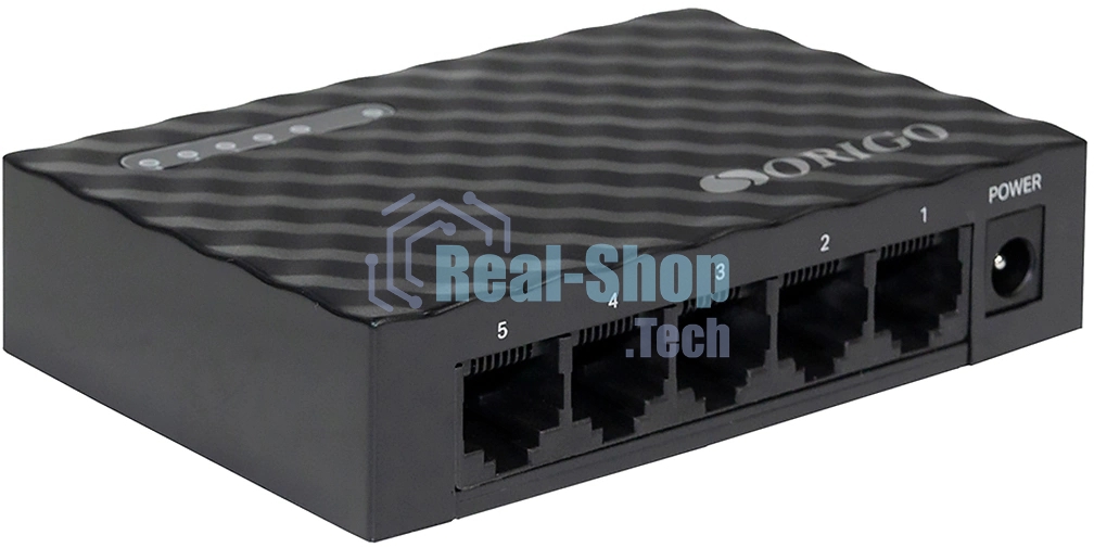 Коммутатор неуправляемый ORIGO OS2105/A1A 5x1000Base-T, корпус пластик