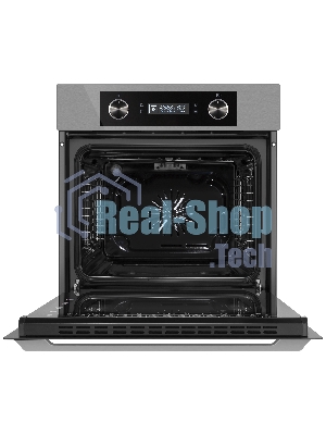 Шкаф духовой электрический Maunfeld AEOH60102S, 60л, дверца с 3 стеклами, нержавеющая сталь