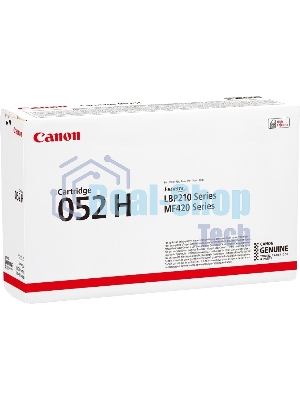 Картридж лазерный Canon 052 H 2200C002 черный (9200 стр.) для Canon MF421dw/MF426dw/MF428x/MF429x