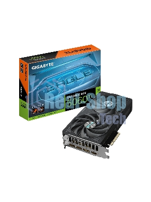Видеокарта Gigabyte GeForce RTX 5060 Ti Eagle OC, NVIDIA RTX 5060 Ti, 8 ГБ GDDR7, 128 бит, PCI-e 5.0, 1xHDMI, 3xDP, 2617 МГц