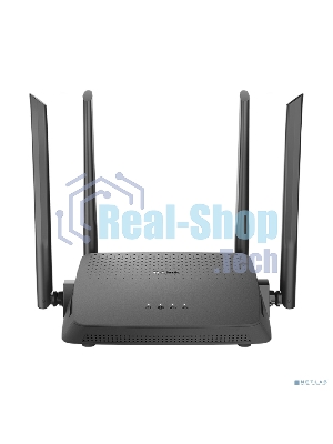 Роутер беспроводной D-Link DIR-825/RU/R7 (DIR-825/RU/R7A) AC1200 10/100/1000BASE-T черный