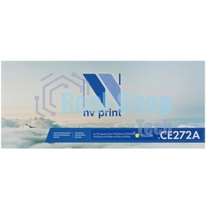 Картридж лазерный NVPrint совместимый HP CE272A Yellow для LJ Color CP5520 (15000k)