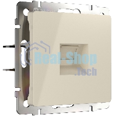 Телефонная розетка RJ-11 (слоновая кость)