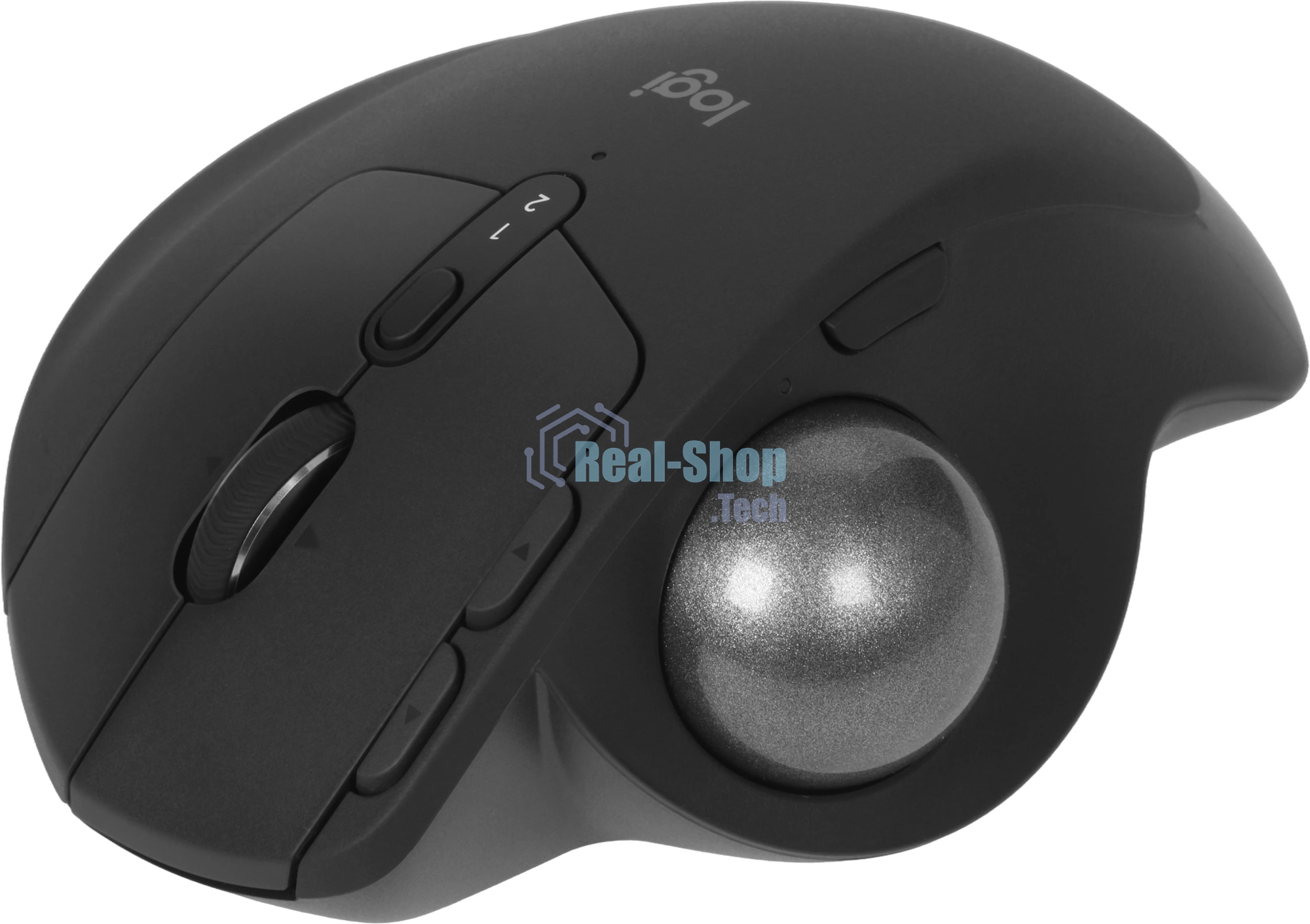 Трекбол Logitech Trackball MX Ergo S графитовый оптическая 2048dpi беспров. BT/Radio USB (910-007261)
