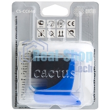 Картридж струйный Cactus CS-CC640 №121 черный (6 мл.) для HP DJ D1663/D2563/D2663/D5563/F2423/F2483/F2493/F4213/F4275/F4283/F4583/PS C4683/C4783