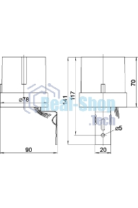 Фотореле ФР 602 5500ВА IP44 сер. ИЭК LFR20-602-4400-003