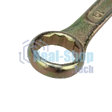 Ключ комбинированный Rexant 19 мм, желтый цинк