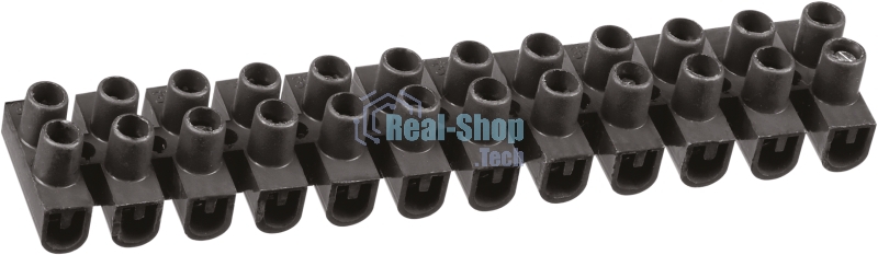 Колодка клеммная Navigator 1х4кв.мм 12пар NTB-UPP-S12-3/BL полипропилен черный