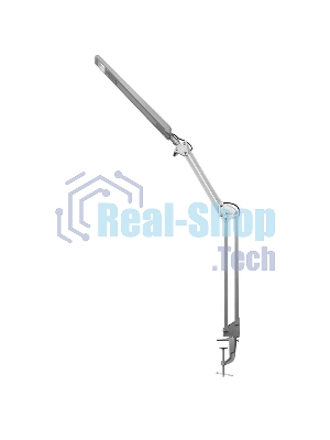 Camelion KD-821 C03 серебро LED (Св-к наст.,8 Вт, 230В, 2 ур.ярк,350лм, струбцина)