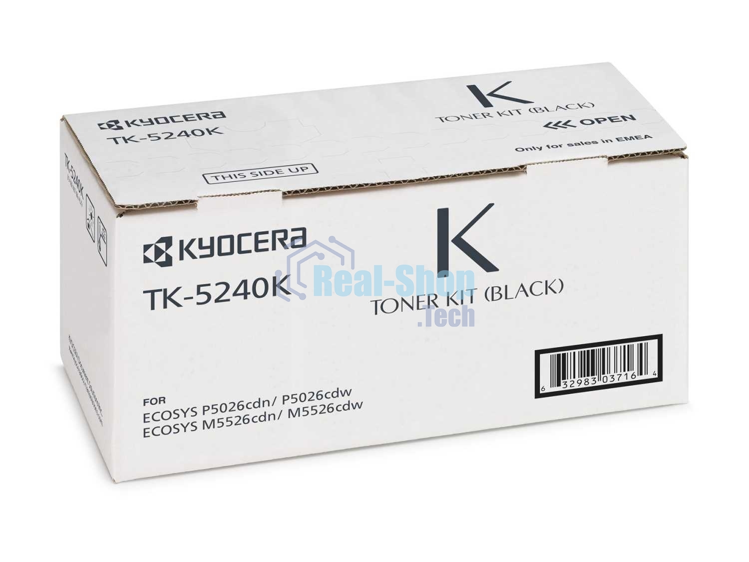 Картридж лазерный Kyocera TK-5240K (1T02R70NL0) черный для P5026cdn/P5026cdw, M5526cdn/M5526cdw 4000 стр.