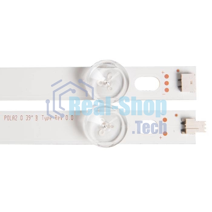 Светодиодная подсветка для телевизоров LG 39LN, AGF78400401, POLA2.0 39 (комплект, 8 шт)