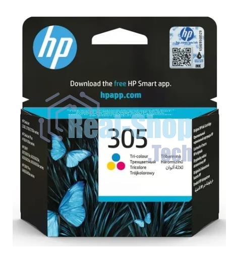 Картридж струйный HP 305 3YM60AE многоцветный (100 стр.) (2мл) для HP DJ 2320/2710/2720
