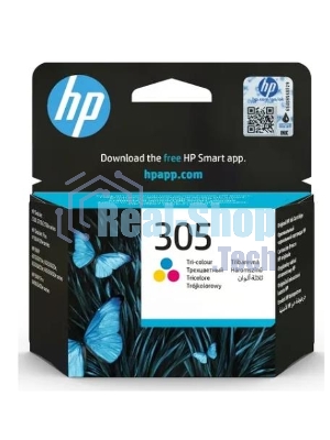 Картридж струйный HP 305 3YM60AE многоцветный (100 стр.) (2мл) для HP DJ 2320/2710/2720