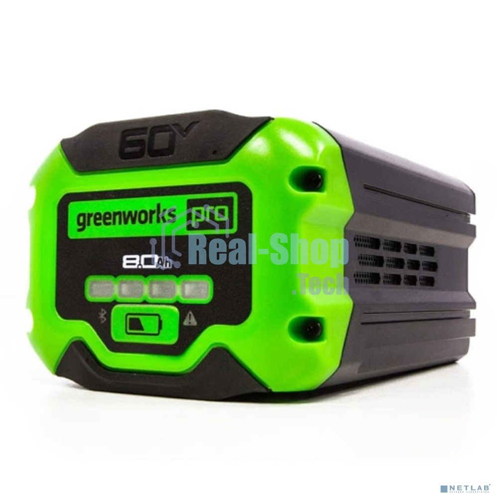 Аккумулятор GreenWorks G60B8, 60V, 8 А.ч (2954507)