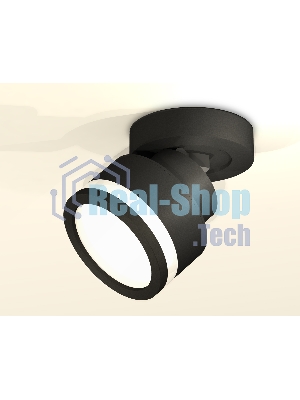 Светильник Ambrella Light XM8102022 SBK/FR черный песок/белый матовый GX53 (A2229, A2106, C8102, N8415)