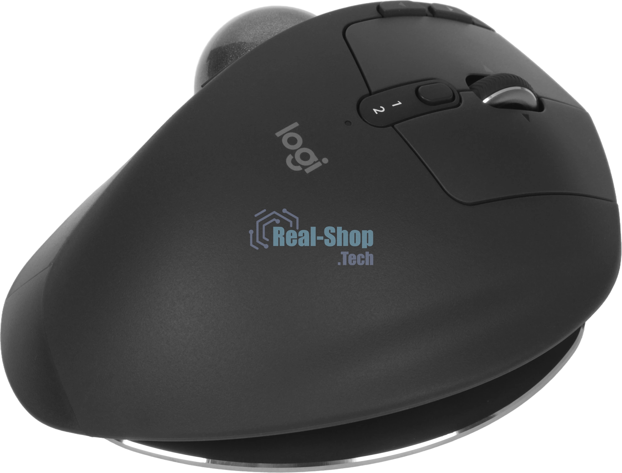 Трекбол Logitech Trackball MX Ergo S графитовый оптическая 2048dpi беспров. BT/Radio USB (910-007261)